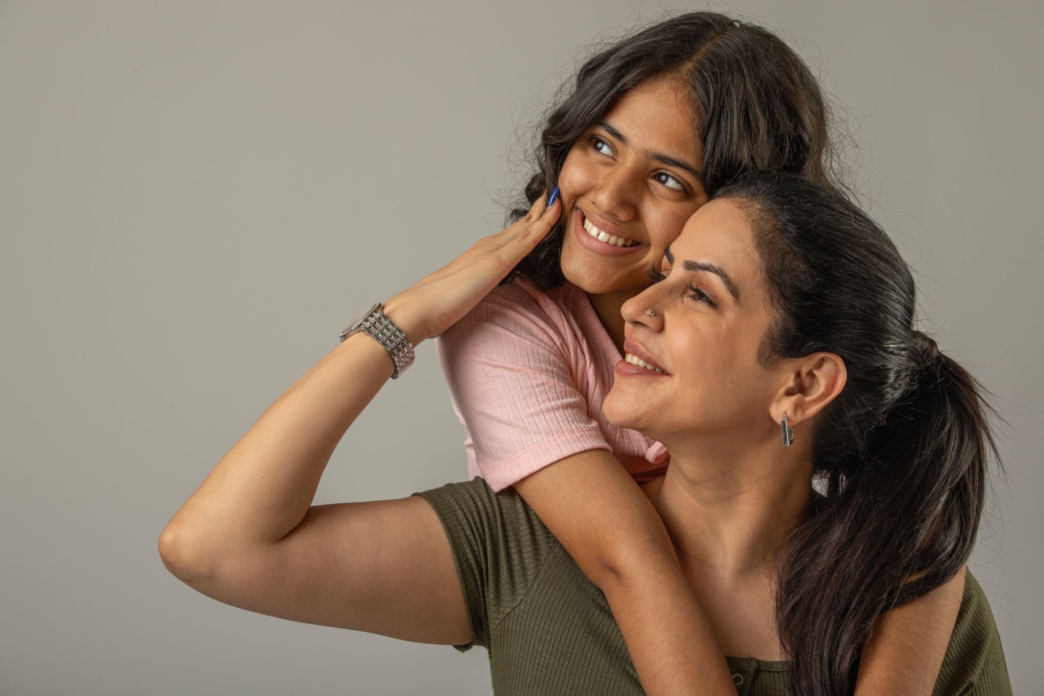 Mother and daughter sharing a moment of warmth — Ecozen is care that's passed down